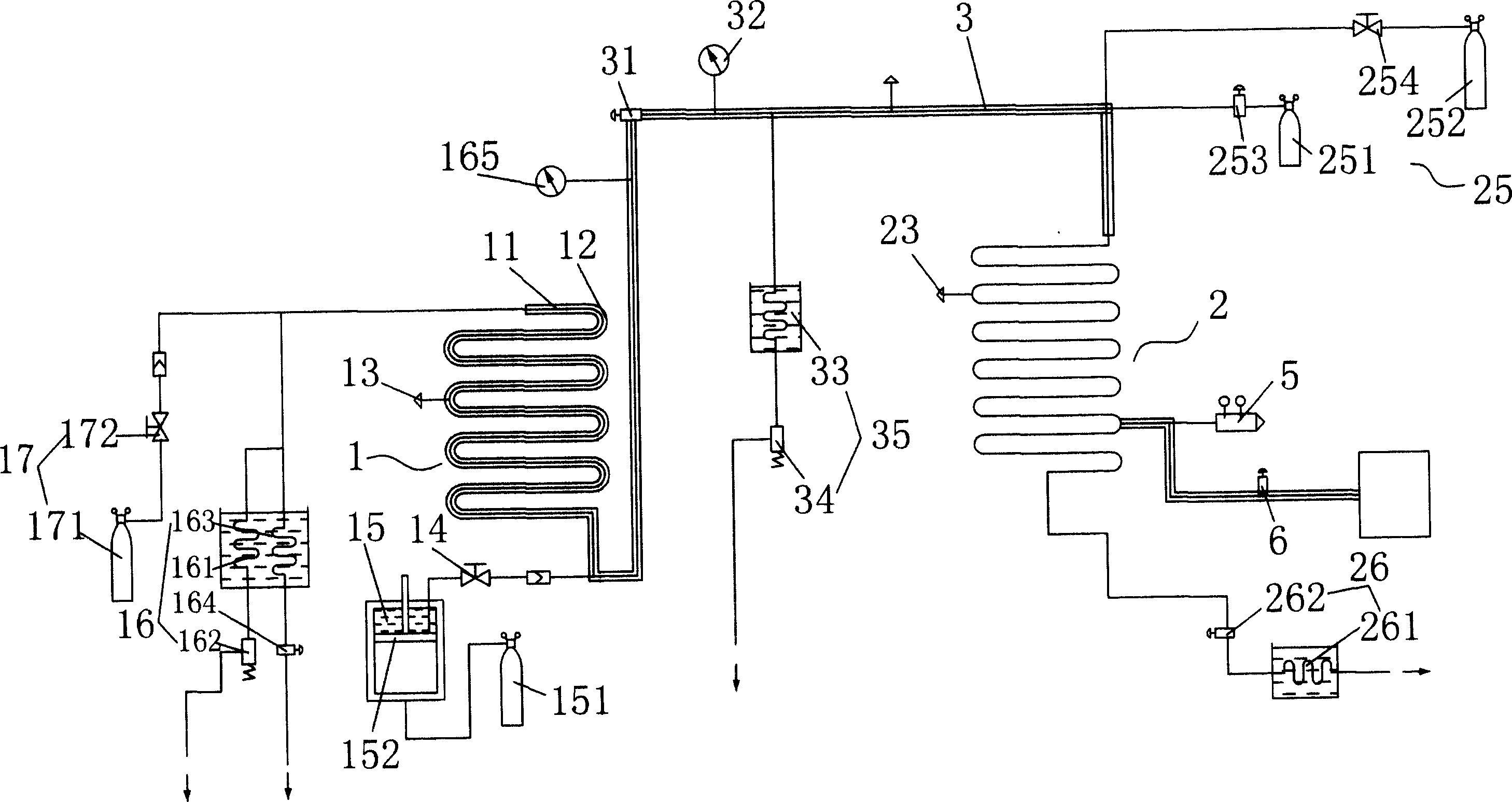 Kerosene heating system for supersonics burning test bed