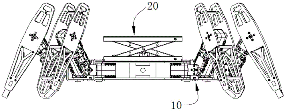 Moving lifting device