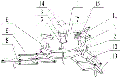 Adjustable multi-shaft borer device