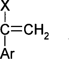 Method of preparing high gloss injection moulding level ACS polymer based on continuous noumenon method