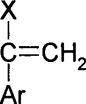 Method of preparing high gloss injection moulding level ACS polymer based on continuous noumenon method