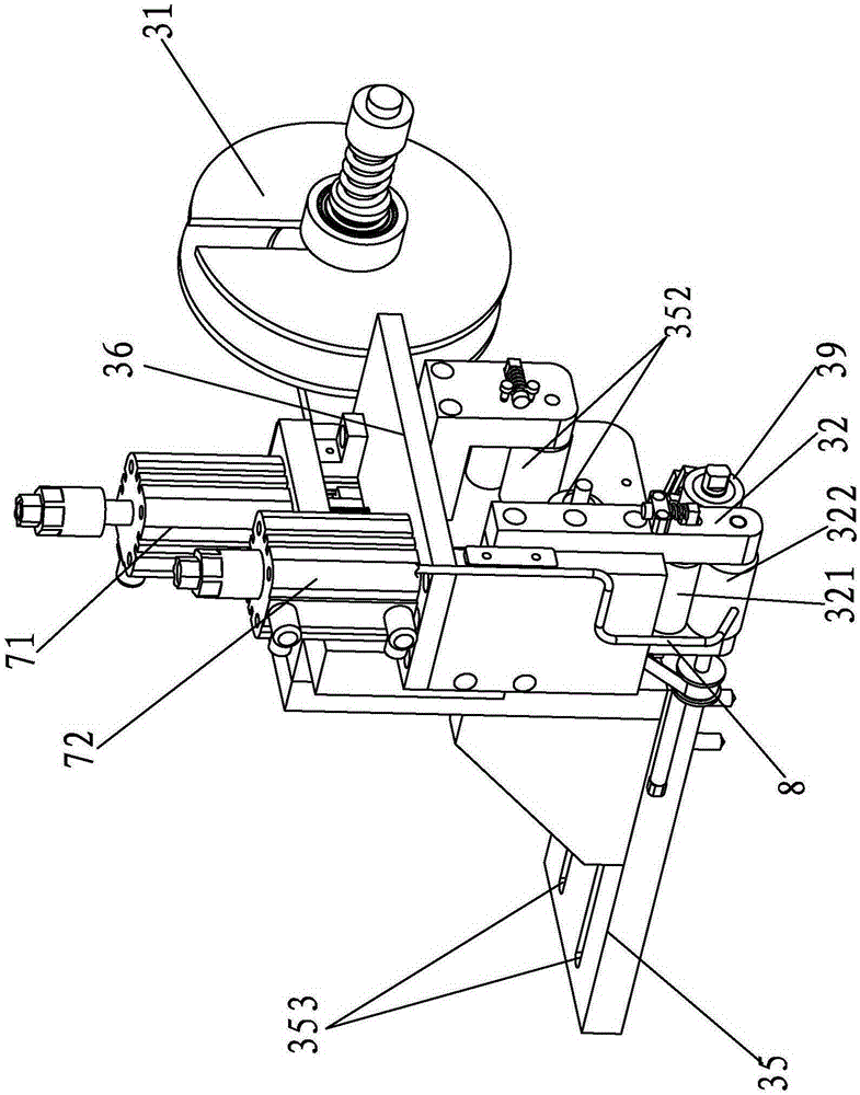 An automatic film sticking machine