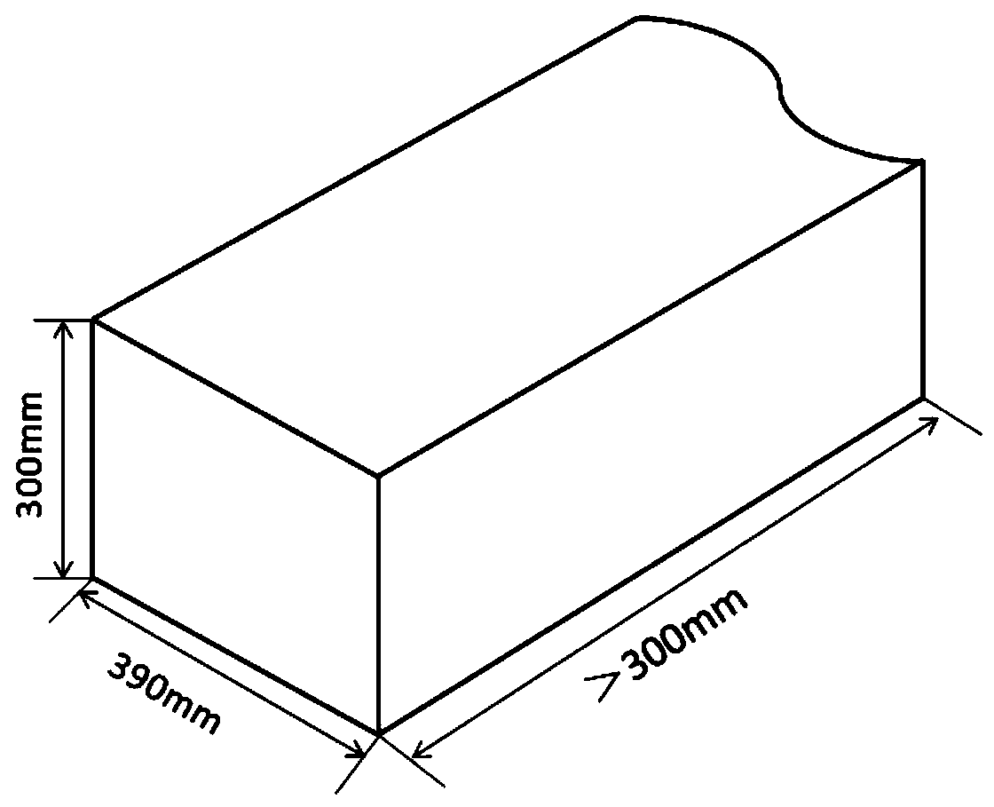 Square billet center macrosegregation analysis method