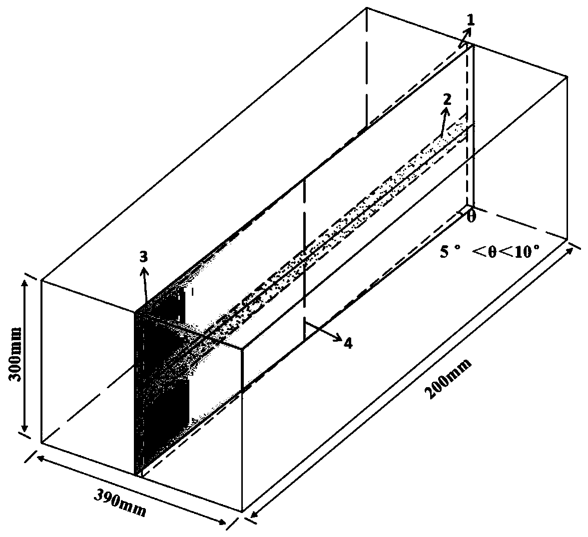 Square billet center macrosegregation analysis method