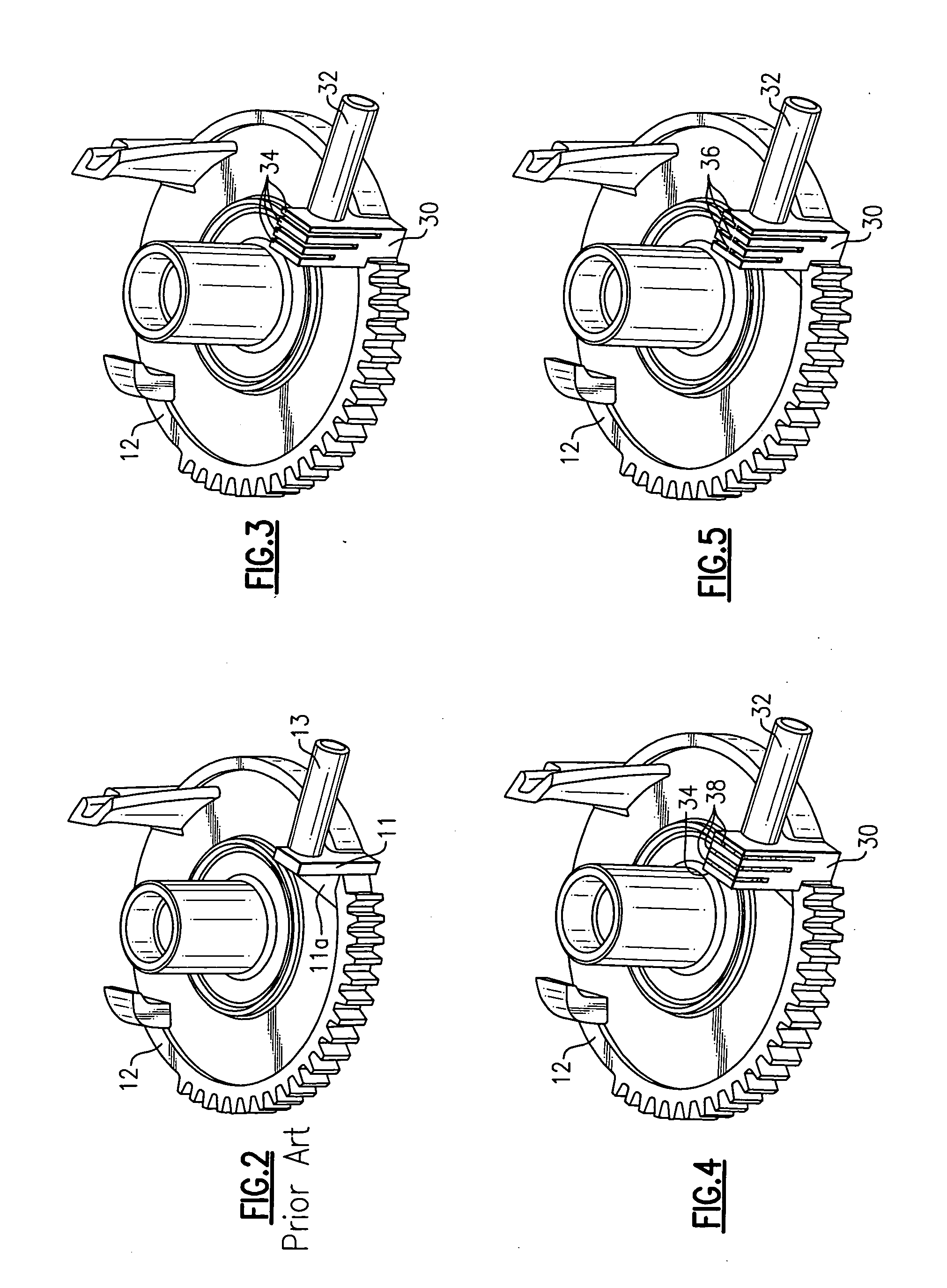 Impact damper mechanism