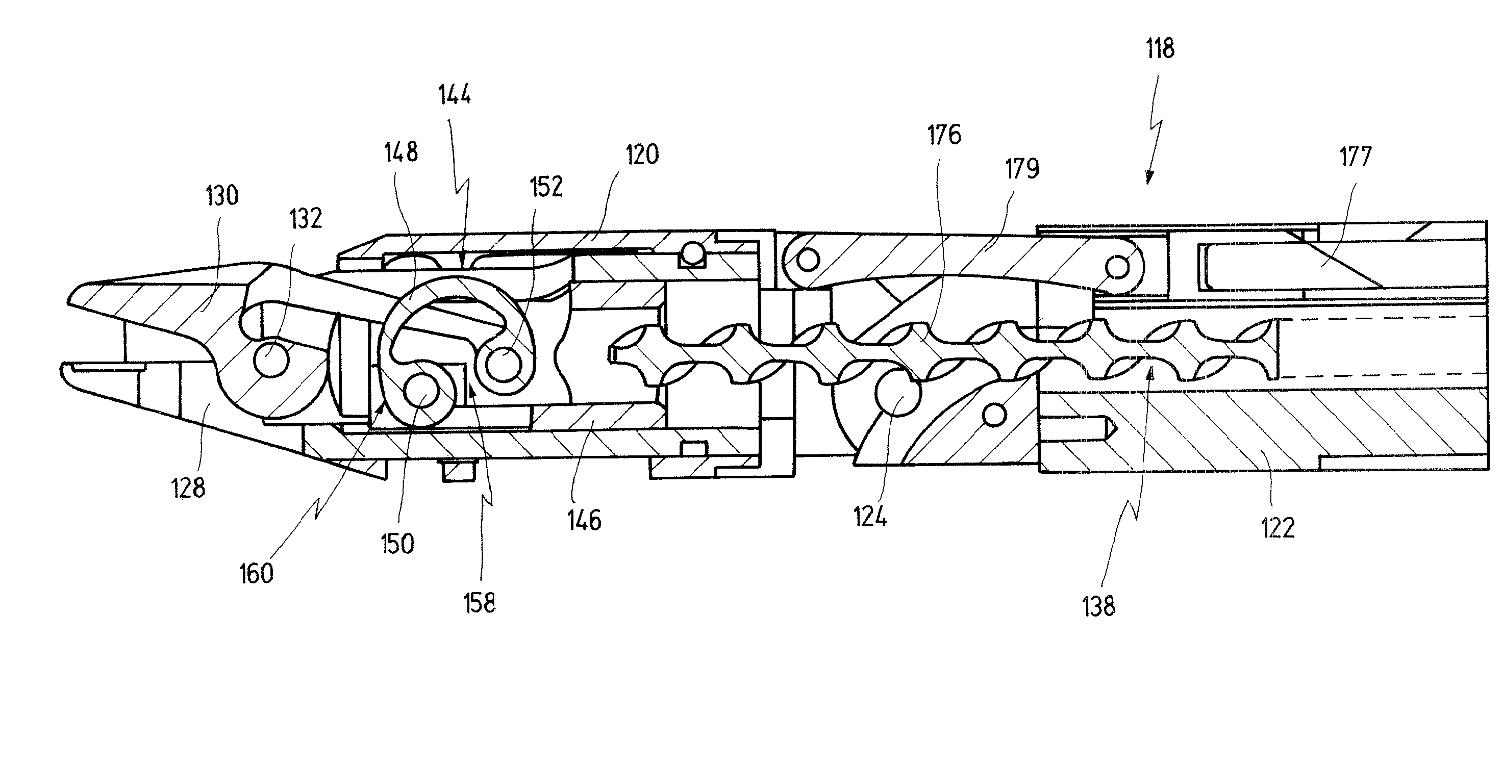 Medical instrument for grasping an object, in particular needle holder