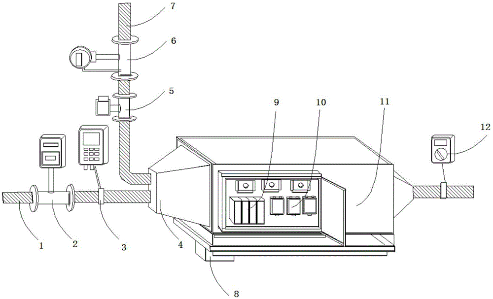 Lampblack purification device for microwave plasma torches