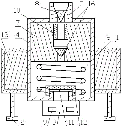 Efficient and energy-saving air compression environmental protection device