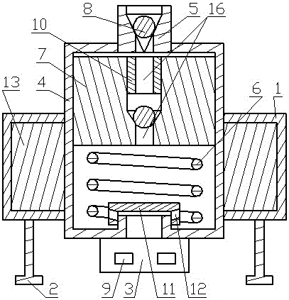 Efficient and energy-saving air compression environmental protection device