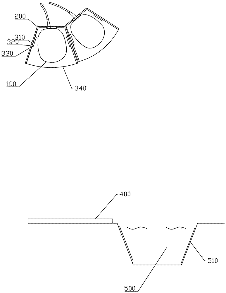 High-yield planting method of kiwi fruits