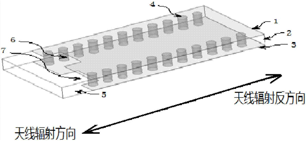 End-fire planar circularly polarized antenna