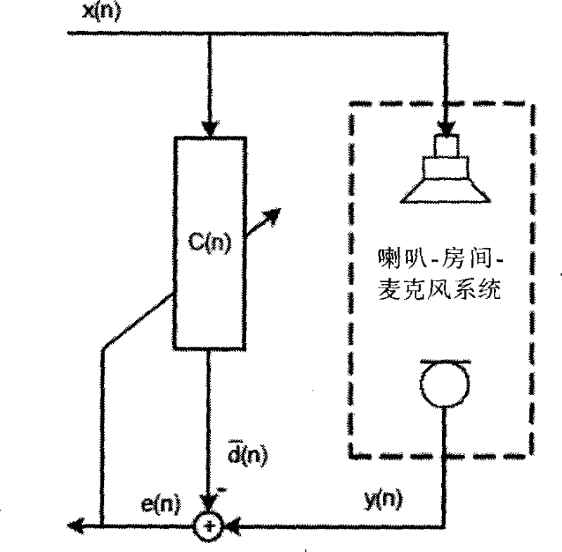 A device for eliminating echo of mobile terminal