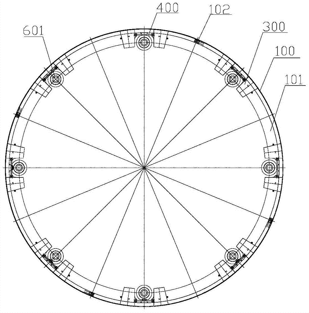 Underwater guiding device and construction technology for large-cylinder vibration-sinking construction of lattice sheet piles