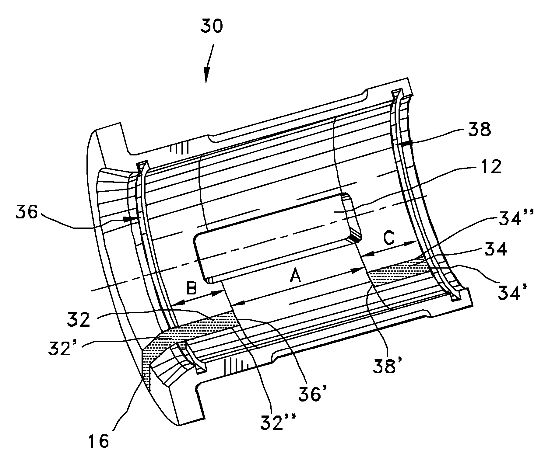 Sleeve bearing for railway traction motor