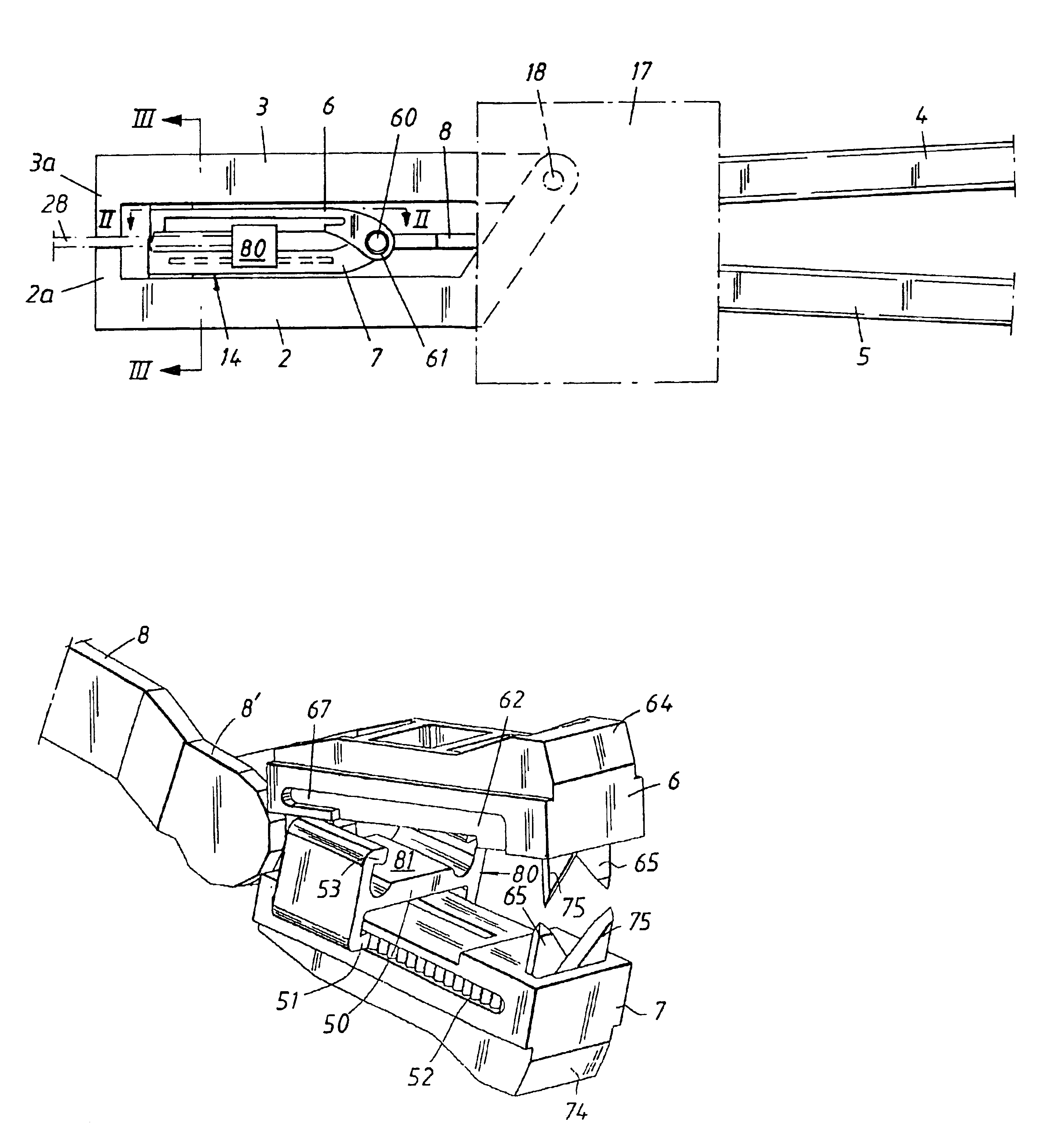 Cable-stripping pliers