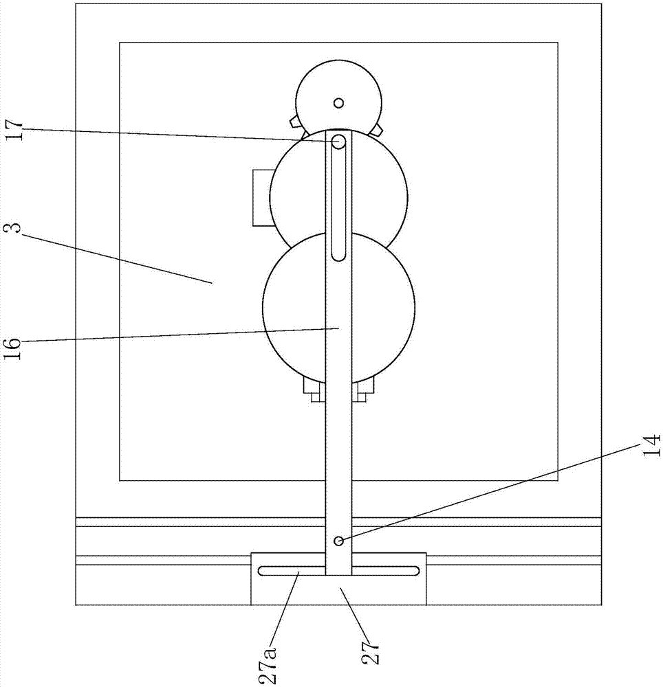 Automatic forging device for square tubes