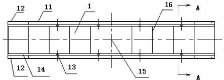 Face slab dam rolling and slope fixing device and face slab dam rolling and slope fixing construction method