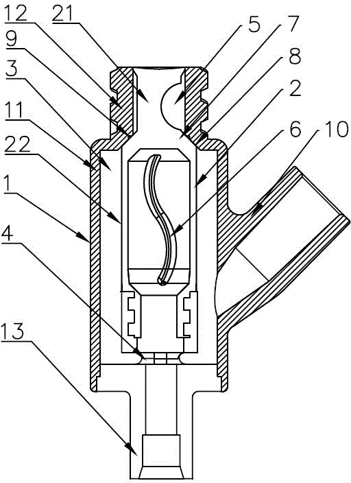 Needleless connection piece