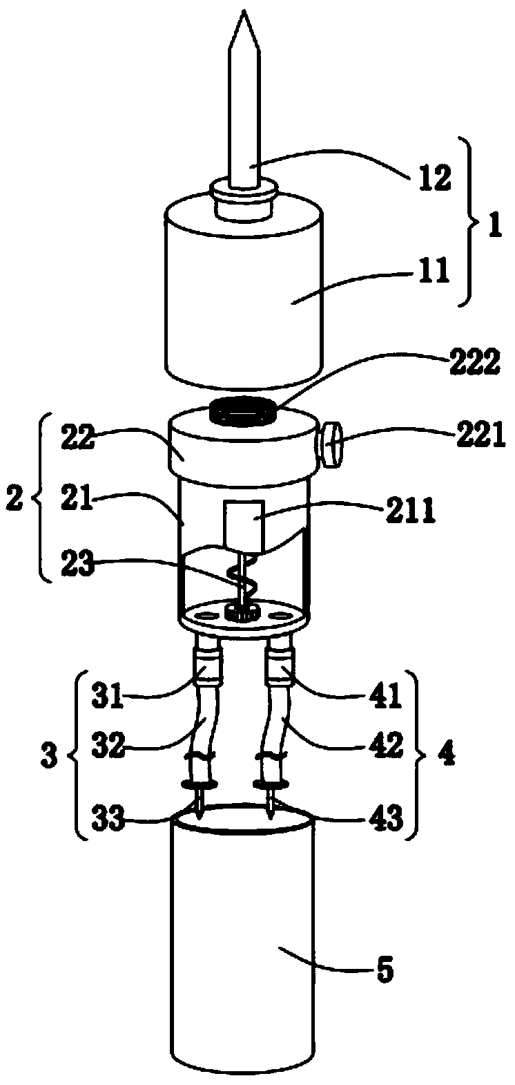 Rapid inoculation method for animal vaccines