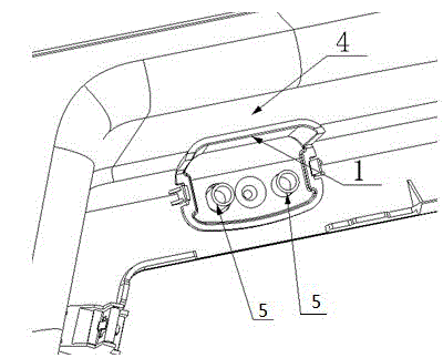 Mounting structure for automobile trunk shelves