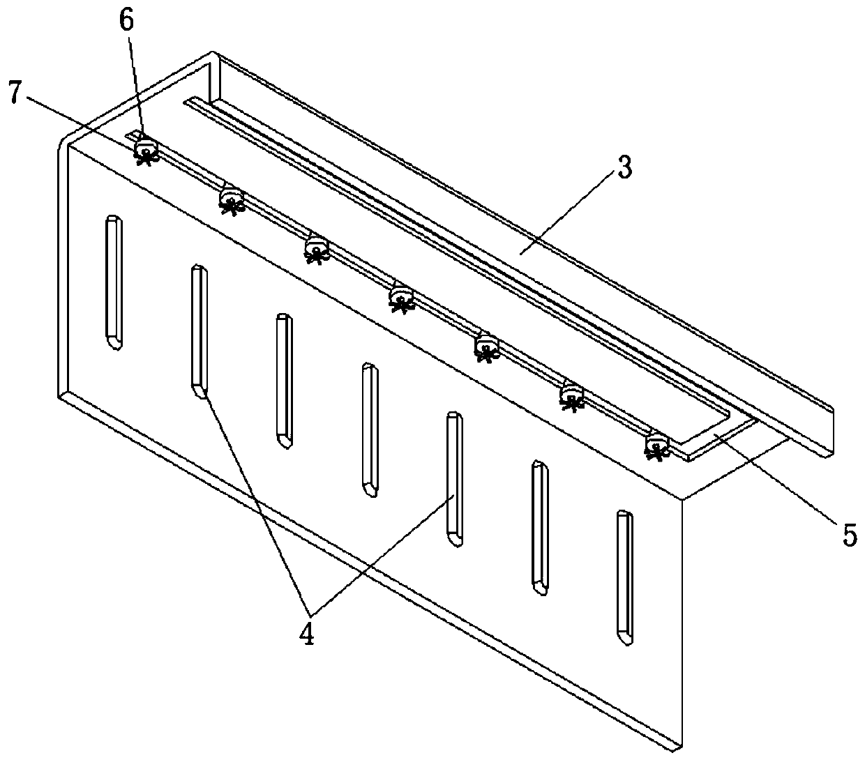 Rough selvedge removing device for children sweater production