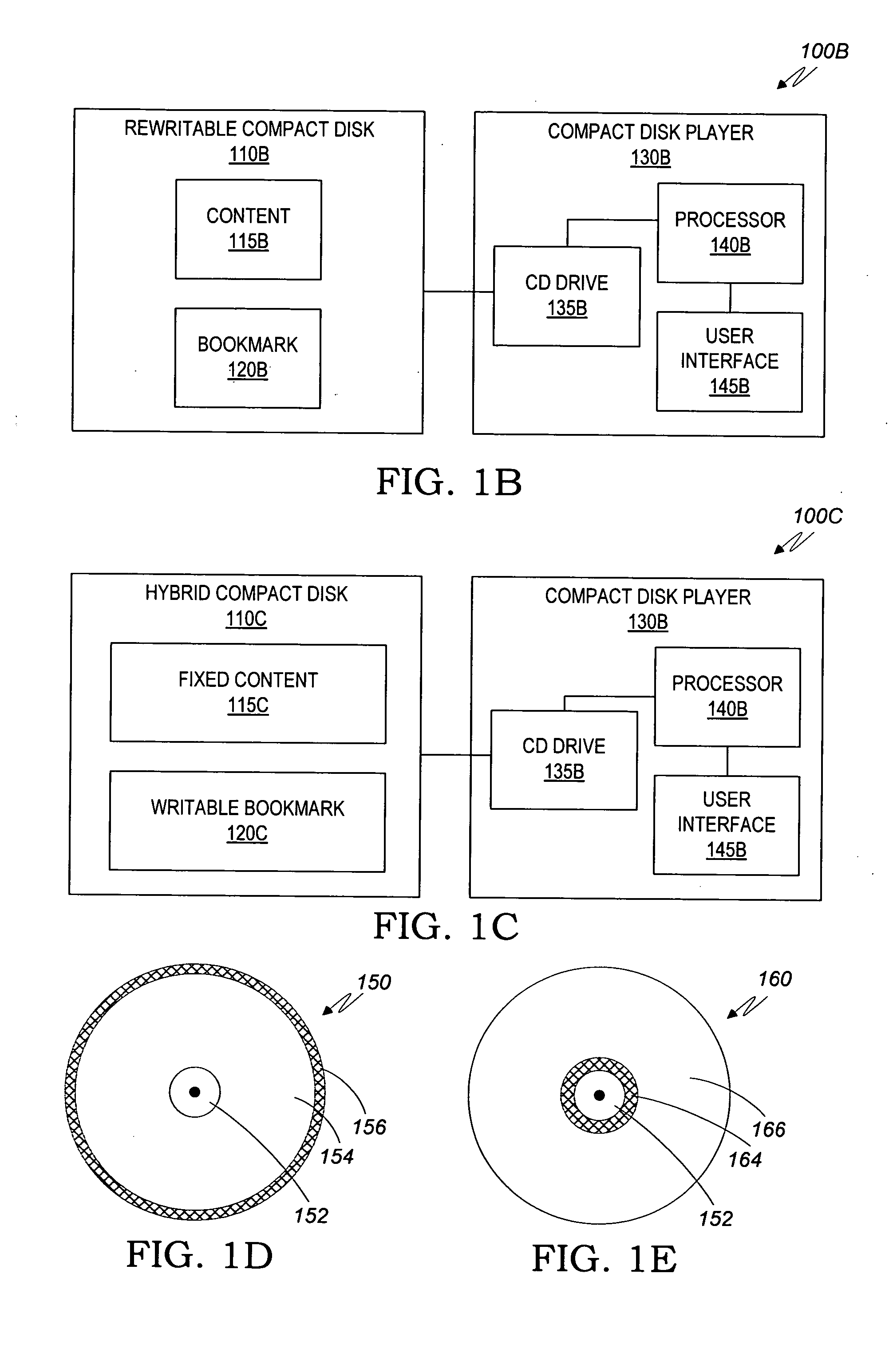 Removable medium with bookmark