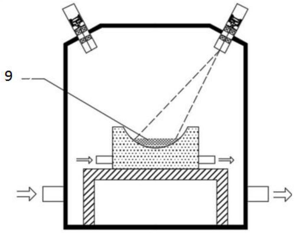 A nickel-tungsten master alloy and a method for preparing nickel-tungsten master alloy by electron beam melting