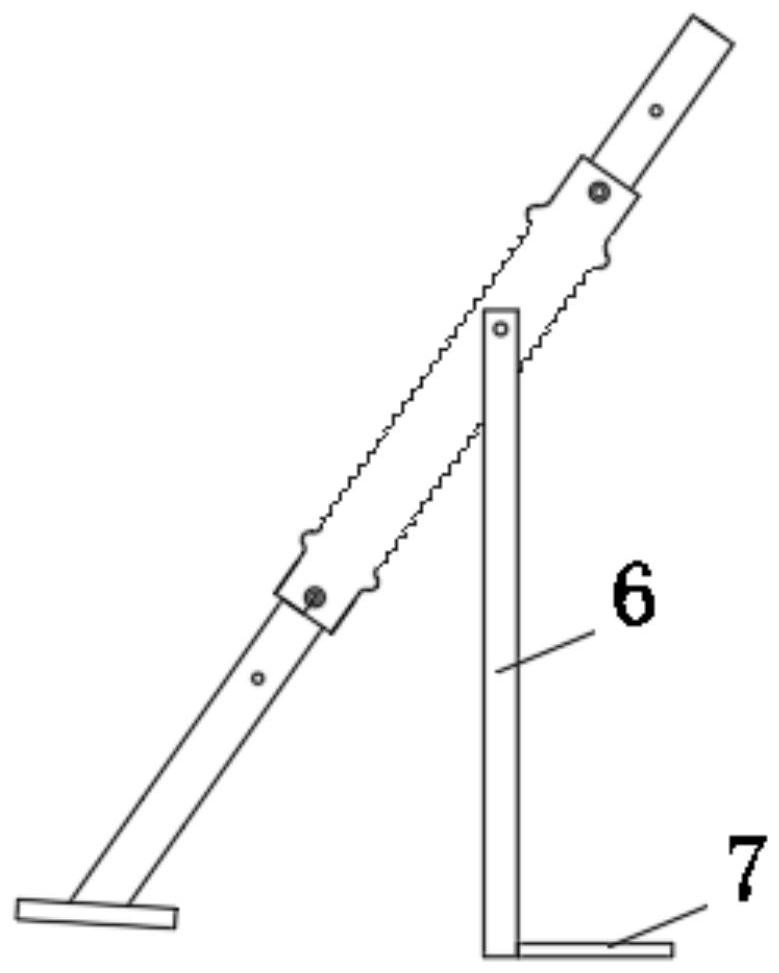 Tree pit planting soil tamping device and tamping method