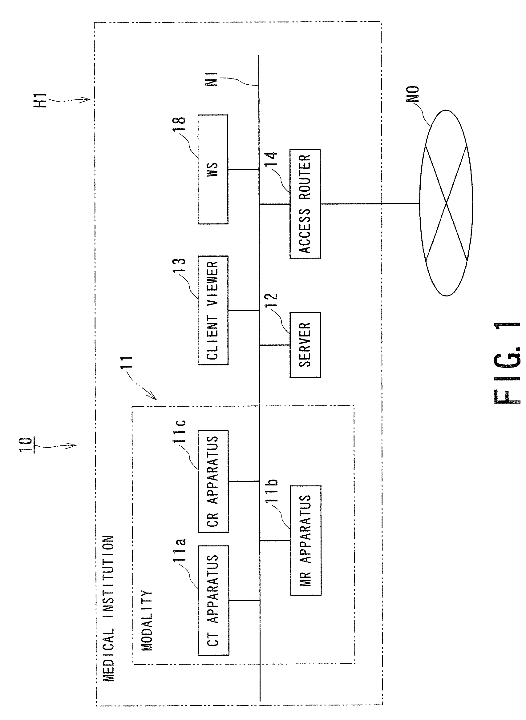 Medical image display system, medical image display method, and medical image display program