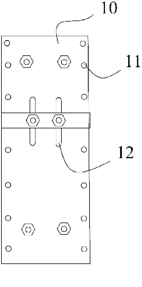 External fixing device for thoracolumbar vertebral fracture