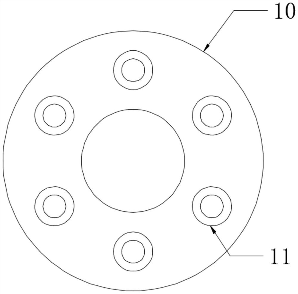 Adhesive glue preparation stirring device for synthetic paper production