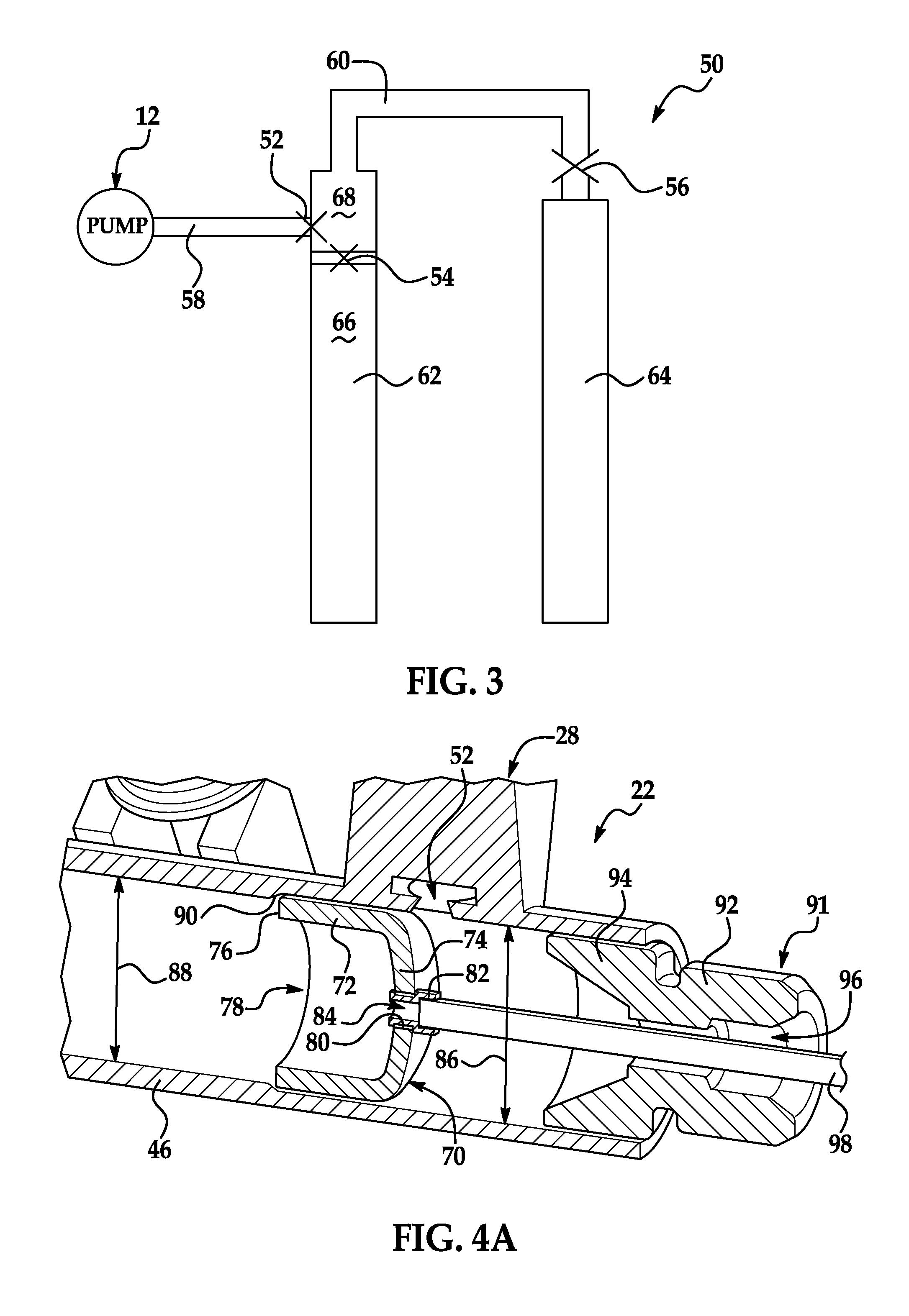 Internal secondary fuel rail orifice