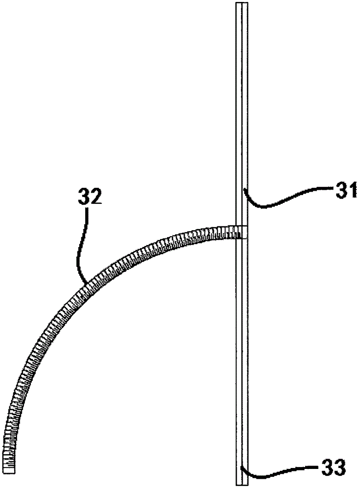 Device capable of measuring opening angle of vehicle door simply and conveniently