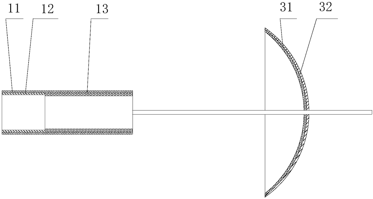 Portable bamboo flute mute device and use method thereof