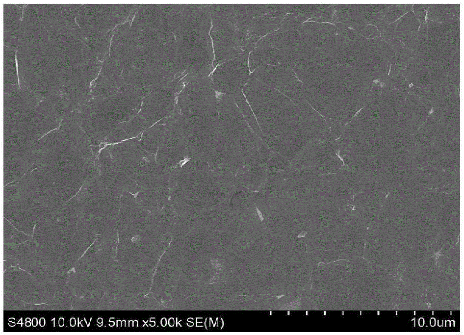 Method for preparing two-dimensional nanomaterial film on basis of liquid phase method