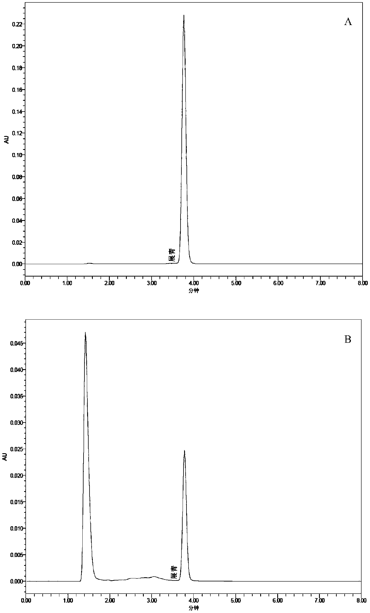 Application of Pseudomonas aeruginosa in degrading patulin