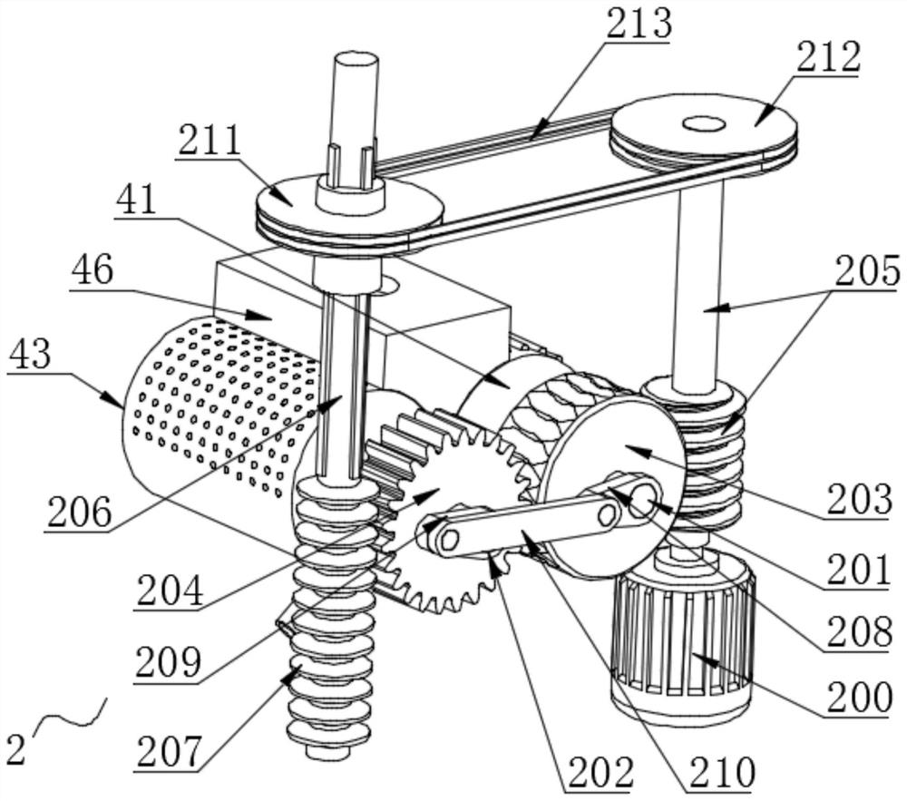 A waste pulp and residue treatment device for yarn tube base paper production