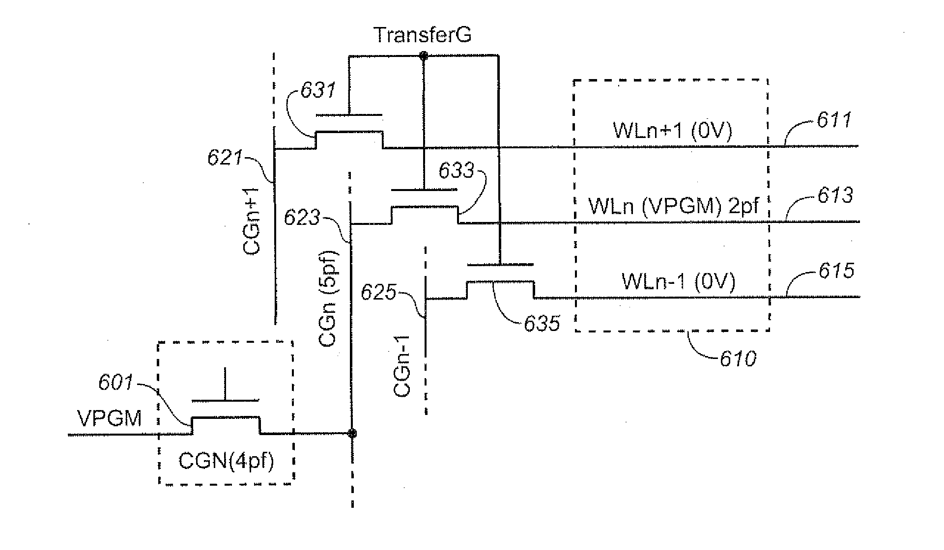 Detection of Word-Line Leakage in Memory Arrays: Current Based Approach