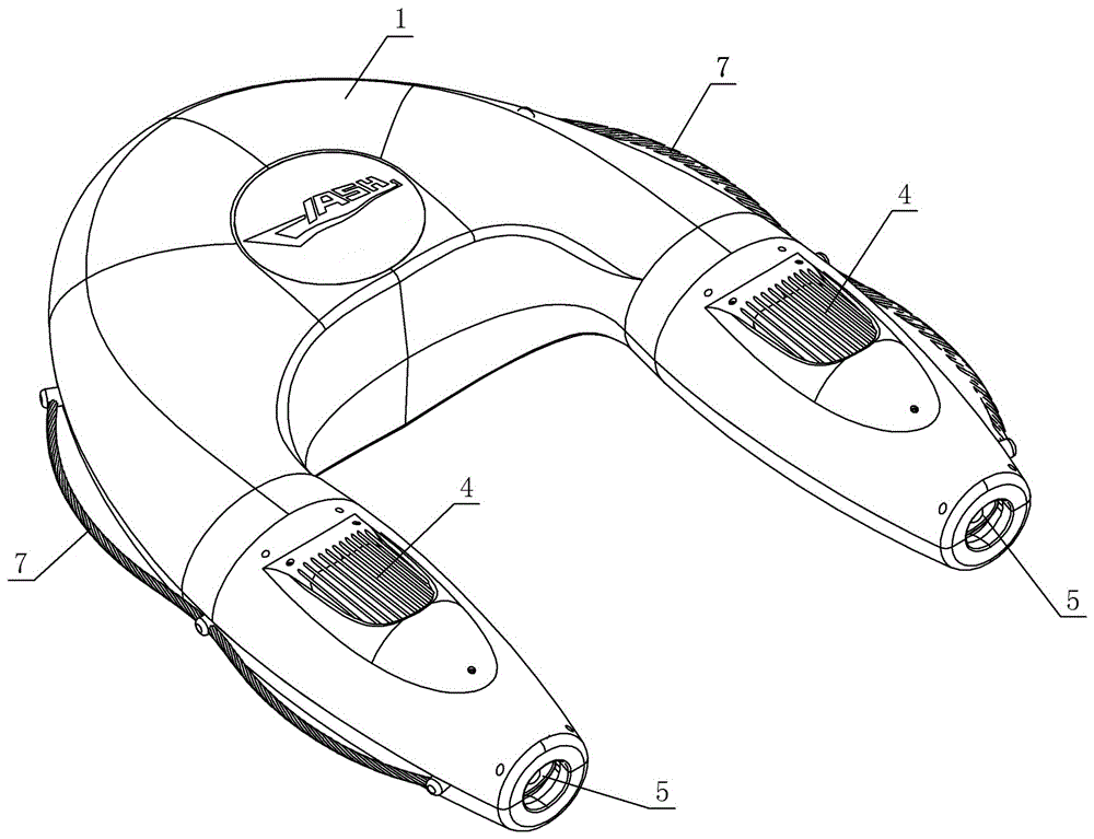 Heat-preservation power life buoy