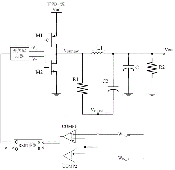 Self-oscillation DC-DC circuit