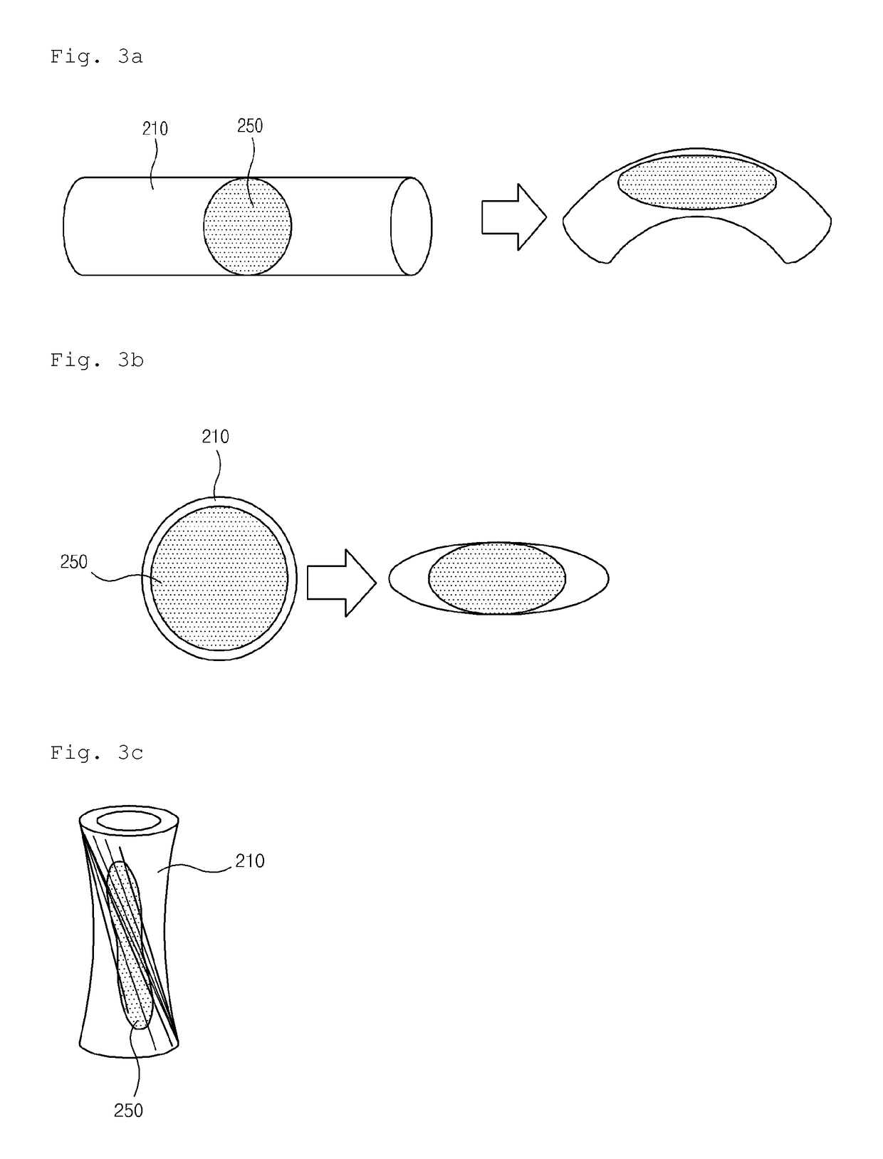 Flexible energy conversion device using liquid