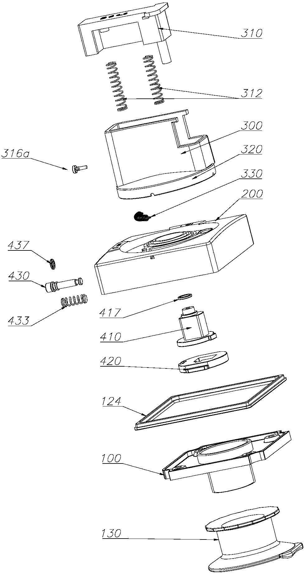 External operation handle