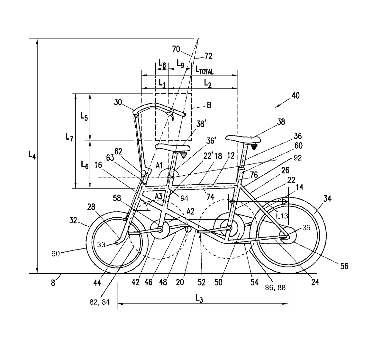 Tandem Bicycle