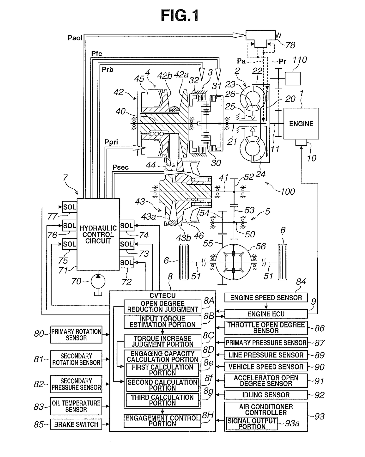 Lock-up-clutch control device