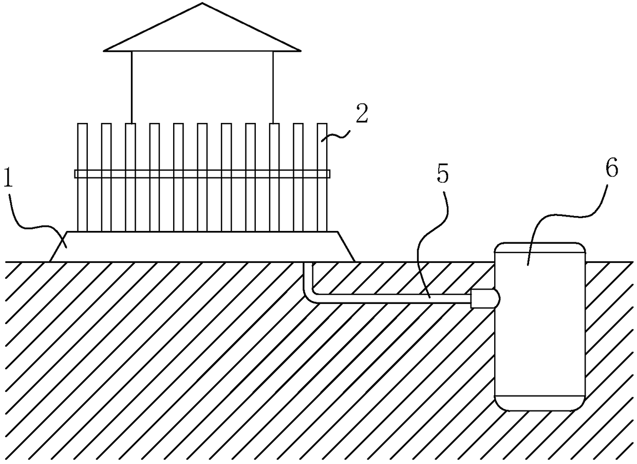 Building waterproof structure