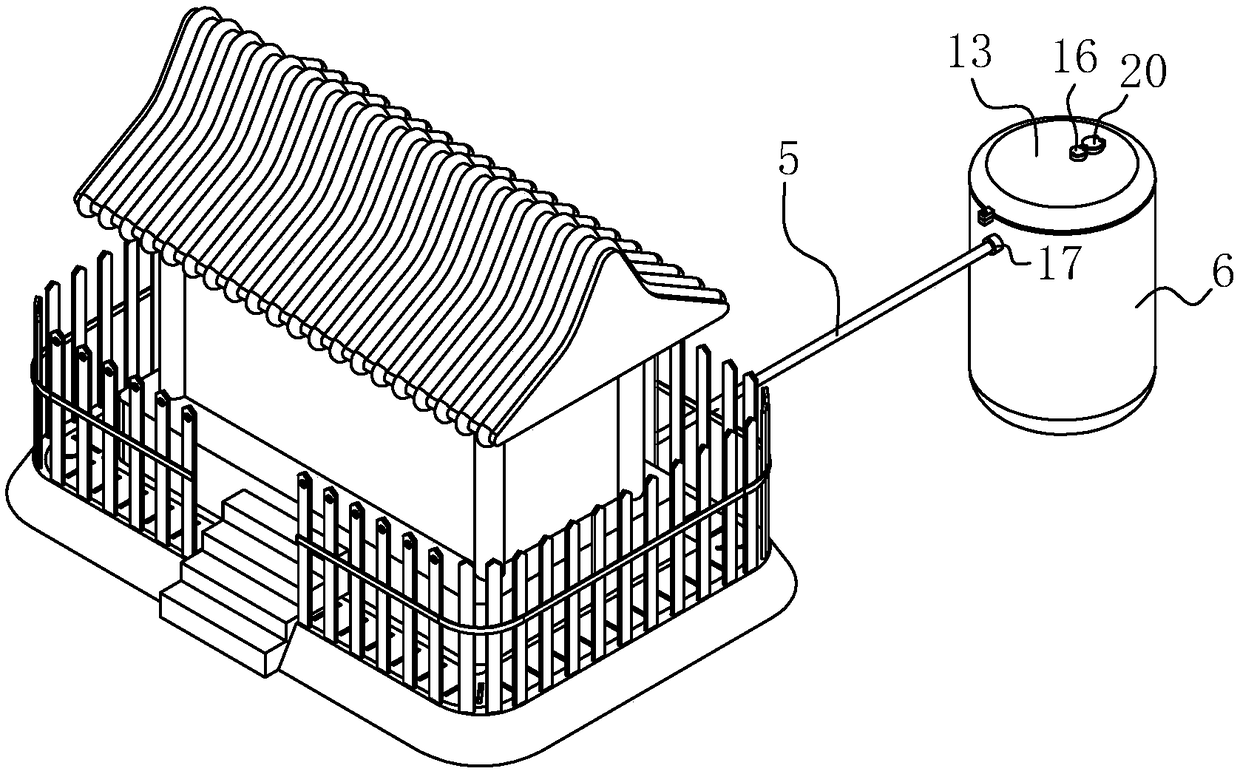 Building waterproof structure