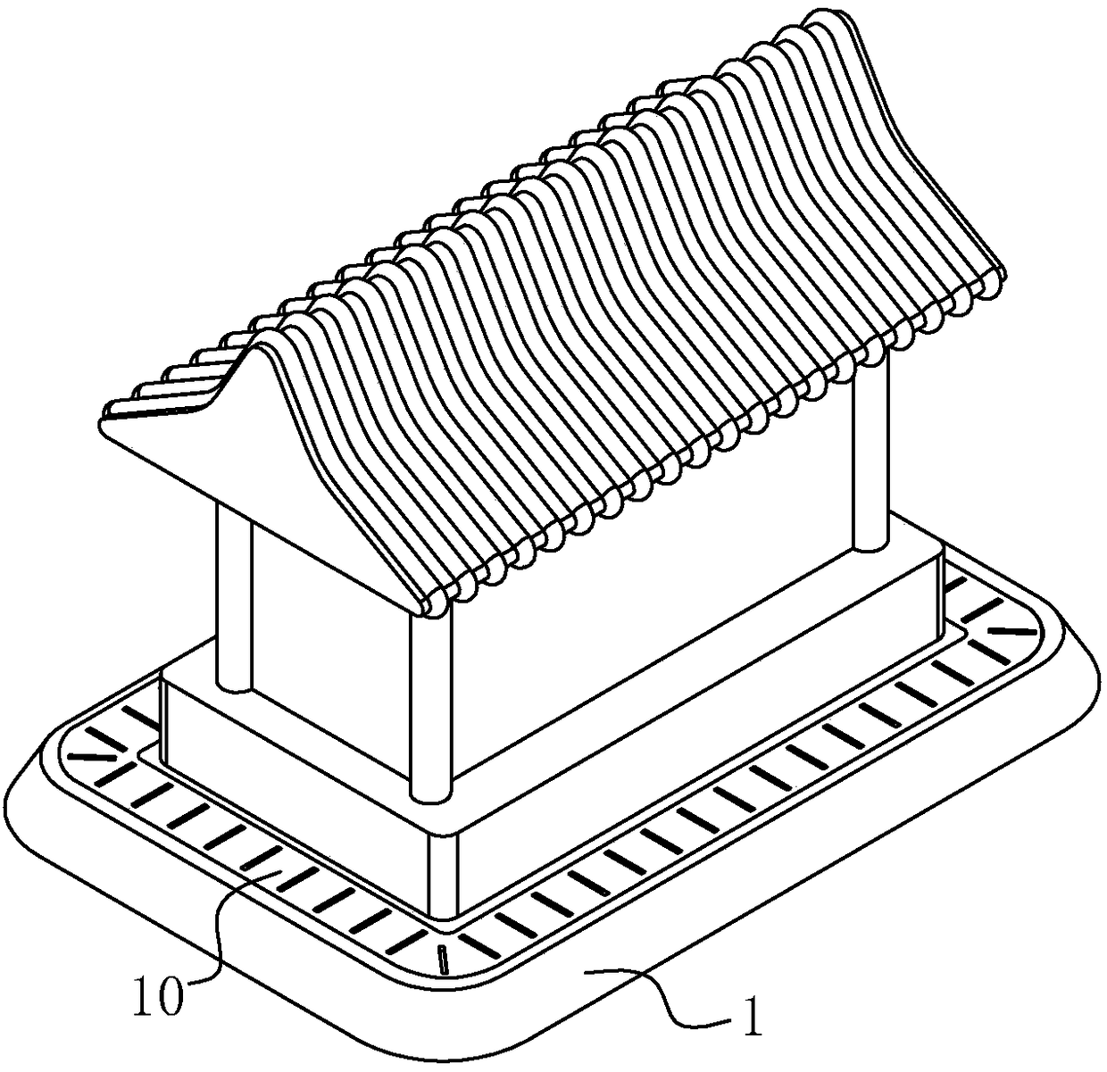 Building waterproof structure