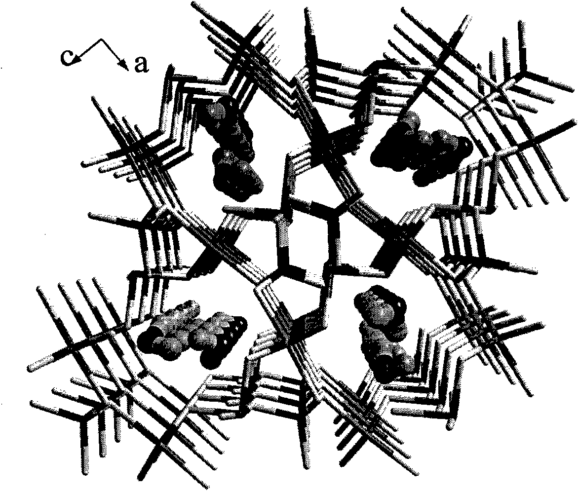 Ge-Sb micropore sulfide with ion exchange performance, preparation method and usage thereof