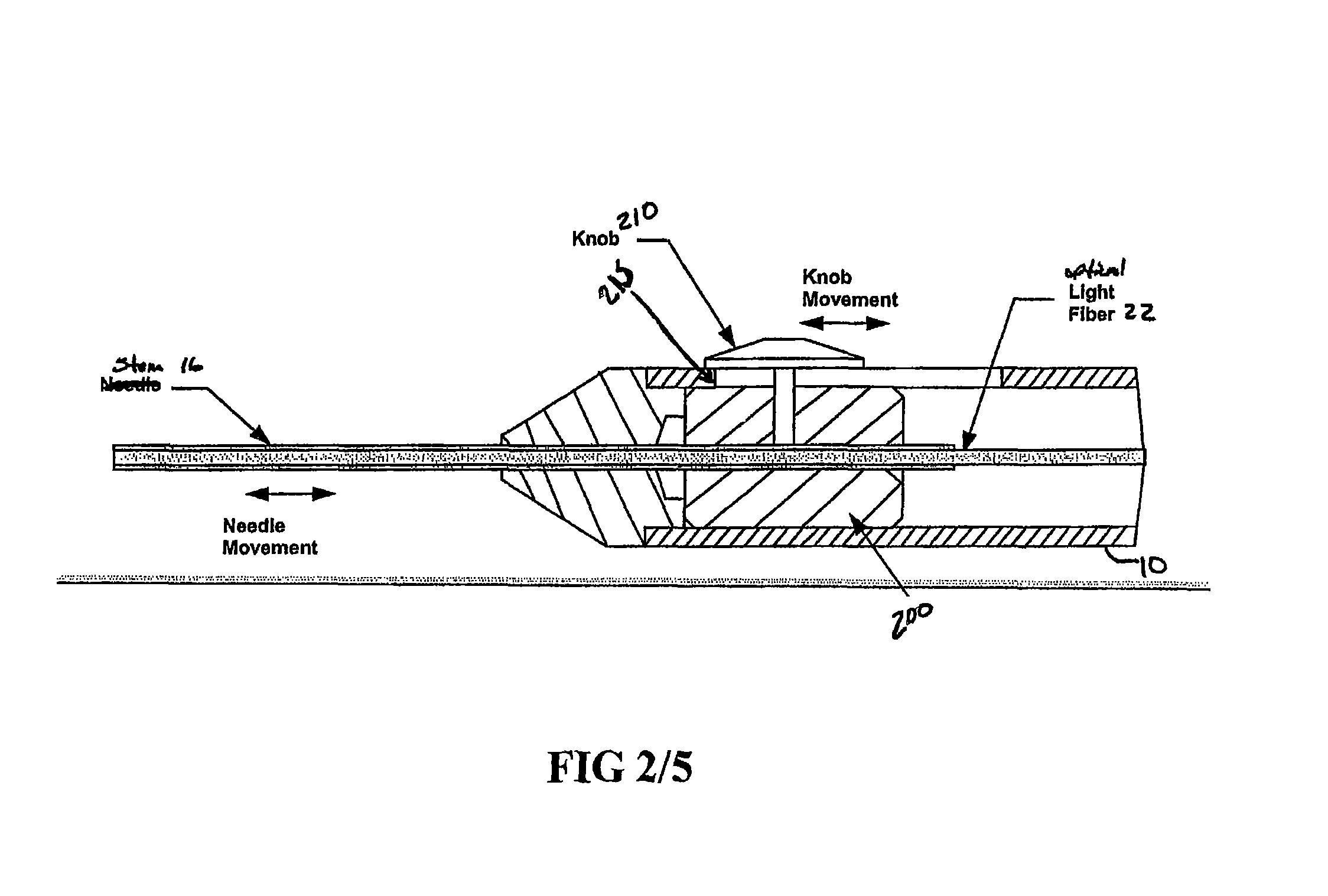 Extending small-gauge illuminator