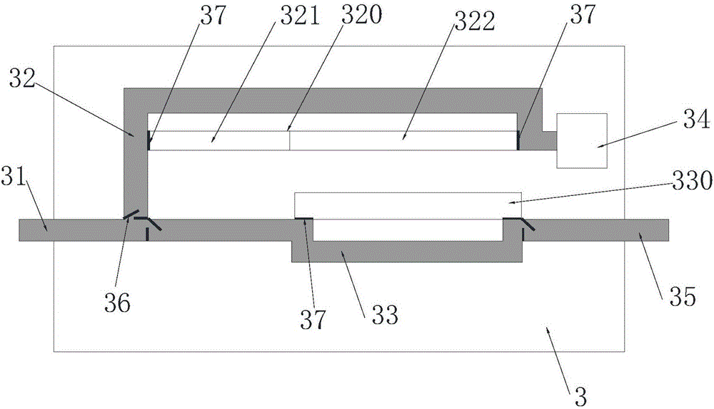 Real-time monitoring system for amniotic fluid embolism serological indicators and monitoring method